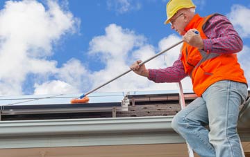 Wyndham soft wash roof cleaning